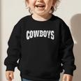 Cowboys Back To School Spirit Graphic Toddler Sweatshirt Cowboys Back To School Spirit Graphic Toddler Sweatshirt