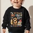 Cute My First Day Of 3rd Grade Back To School Boys Girls Graphic Toddler Sweatshirt Cute My First Day Of 3rd Grade Back To School Boys Girls Graphic Toddler Sweatshirt