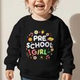 Cute Preschool Girl First Day Of School Back To School Graphic Toddler Sweatshirt Cute Preschool Girl First Day Of School Back To School Graphic Toddler Sweatshirt