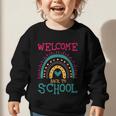 Cute Welcome Back To School First Day Of School First Day Graphic Toddler Sweatshirt