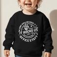 Some Days We Rock It Office Staff Back To School Graphic Toddler Sweatshirt