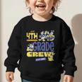 Disney My 4th Grade Crew Stay Cool Back To School Friends Graphic Toddler Sweatshirt Disney My 4th Grade Crew Stay Cool Back To School Friends Graphic Toddler Sweatshirt