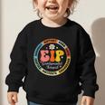EIP Developmental Therapist Appreciation Week Back To School Graphic Toddler Sweatshirt