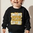Fifth Grade Back To School Kids Girls Bow 5th Grade Groovy Graphic Toddler Sweatshirt
