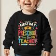 First Day Of Preschool Pre K Student Toddler Back To School Graphic Toddler Sweatshirt