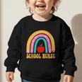 First Day Of School Nurse Back To School Rainbow Pencil Graphic Toddler Sweatshirt First Day Of School Nurse Back To School Rainbow Pencil Graphic Toddler Sweatshirt