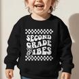 First Day Of Second Grade Vibes Girls Back To School Boys Graphic Toddler Sweatshirt First Day Of Second Grade Vibes Girls Back To School Boys Graphic Toddler Sweatshirt