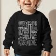 Fourth 4th Grade Typography Back To School Graphic Toddler Sweatshirt Fourth 4th Grade Typography Back To School Graphic Toddler Sweatshirt