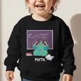Frog Hates Math Kawaii Science Back To School Kids Graphic Toddler Sweatshirt Frog Hates Math Kawaii Science Back To School Kids Graphic Toddler Sweatshirt