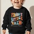Front Office Dream Team School Secretary Cute Back To School Graphic Toddler Sweatshirt Front Office Dream Team School Secretary Cute Back To School Graphic Toddler Sweatshirt