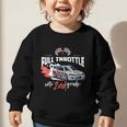 Full Throttle Into Second 2nd Grade Race Car Back To School Graphic Toddler Sweatshirt Full Throttle Into Second 2nd Grade Race Car Back To School Graphic Toddler Sweatshirt