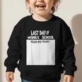 Fun Last Day Of School Sign My Shirt Back To School Cool Graphic Toddler Sweatshirt Fun Last Day Of School Sign My Shirt Back To School Cool Graphic Toddler Sweatshirt