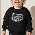 Girls 9th Grade Vibes Back To School Ninth Grade Graphic Toddler Sweatshirt