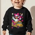 Goose Back To School First Day Of School Girls Boys Graphic Toddler Sweatshirt Goose Back To School First Day Of School Girls Boys Graphic Toddler Sweatshirt