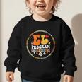 Groovy EL Program Coordinator Appreciation Back To School Graphic Toddler Sweatshirt Groovy EL Program Coordinator Appreciation Back To School Graphic Toddler Sweatshirt