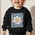 Groovy Kindergarten Back To School First Day Of Kindergarten Graphic Toddler Sweatshirt