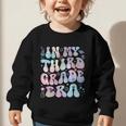 Groovy In My Third Grade Era Tie Dye Kids Boy Back To School Graphic Toddler Sweatshirt Groovy In My Third Grade Era Tie Dye Kids Boy Back To School Graphic Toddler Sweatshirt