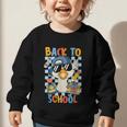 Happy First Day Of School Back To School Goose Boys Kids Graphic Toddler Sweatshirt