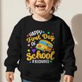 Happy First Day Of School Bus Driver Back To School Graphic Toddler Sweatshirt Happy First Day Of School Bus Driver Back To School Graphic Toddler Sweatshirt