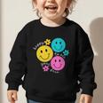 Happy To See Your Face Back To School First Day Of School Graphic Toddler Sweatshirt