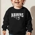 Hawks Back To School Spirit Graphic Toddler Sweatshirt Hawks Back To School Spirit Graphic Toddler Sweatshirt
