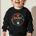 Head Custodian Appreciation Week Back To School Retro Groovy Graphic Toddler Sweatshirt Head Custodian Appreciation Week Back To School Retro Groovy Graphic Toddler Sweatshirt