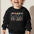 Hello 4th Grade Back To School Fourth Grade Vibes Heart Love Graphic Toddler Sweatshirt Hello 4th Grade Back To School Fourth Grade Vibes Heart Love Graphic Toddler Sweatshirt