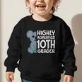 Highly Koalafied 10th Grader Koala Back To School Graphic Toddler Sweatshirt Highly Koalafied 10th Grader Koala Back To School Graphic Toddler Sweatshirt