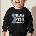 Highly Koalafied 9th Grader Koala Back To School Graphic Toddler Sweatshirt