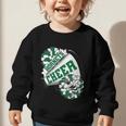 Hornets Cheer Back To School Cheerleading Spirit Green Graphic Toddler Sweatshirt