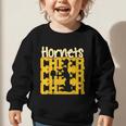 Hornets Cheer Back To School Cheerleading Spirit GY Graphic Toddler Sweatshirt Hornets Cheer Back To School Cheerleading Spirit GY Graphic Toddler Sweatshirt
