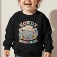 Howdy Fourth Grade Cowgirl Western 4th Grade Back To School Graphic Toddler Sweatshirt Howdy Fourth Grade Cowgirl Western 4th Grade Back To School Graphic Toddler Sweatshirt