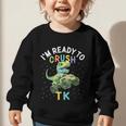 I'm Ready To Crush TK Dinosaur Back To School TK Kid Graphic Toddler Sweatshirt