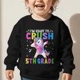 I'm Ready For Fifth Grade Back To School 5th Grade Girls Graphic Toddler Sweatshirt I'm Ready For Fifth Grade Back To School 5th Grade Girls Graphic Toddler Sweatshirt