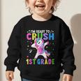I'm Ready For First Grade Back To School 1st Grade Girls Graphic Toddler Sweatshirt I'm Ready For First Grade Back To School 1st Grade Girls Graphic Toddler Sweatshirt