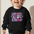In My Instructional Aide Era Groovy Back To School Graphic Toddler Sweatshirt