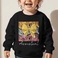 Instructional Assistant Groovy Coquette Bow Back To School Graphic Toddler Sweatshirt Instructional Assistant Groovy Coquette Bow Back To School Graphic Toddler Sweatshirt