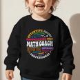 Instructional Math Coach Crew Back To School Matching Group Graphic Toddler Sweatshirt