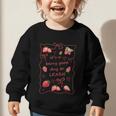 It's a Good Day To Learn Strawberry Back To School Graphic Toddler Sweatshirt