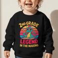 Kids 2nd Grade Dragon Boys Girls Back To School Graphic Toddler Sweatshirt