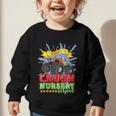 Kids Back To School Monster Truck Nursery Ready Crush First Day Graphic Toddler Sweatshirt