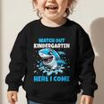 Kids Back To School Watch Out Kindergarten Here I Come Shark Boys Graphic Toddler Sweatshirt Kids Back To School Watch Out Kindergarten Here I Come Shark Boys Graphic Toddler Sweatshirt