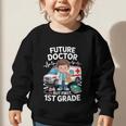 Kids Future Doctor 1st Grade Student Back To School Boy Kids Graphic Toddler Sweatshirt Kids Future Doctor 1st Grade Student Back To School Boy Kids Graphic Toddler Sweatshirt