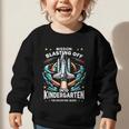 Kindergarten Back To School Rocket Blast Off Graphic Toddler Sweatshirt Kindergarten Back To School Rocket Blast Off Graphic Toddler Sweatshirt