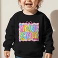 Kindergarten Coquette Bow Back To School Kinder Girl Kids Graphic Toddler Sweatshirt
