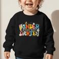 Kindergarten Dream Team Groovy Retro Children Back To School Graphic Toddler Sweatshirt Kindergarten Dream Team Groovy Retro Children Back To School Graphic Toddler Sweatshirt
