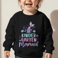 Kindergarten Mermaid Back To School Girls First Day Kinder Graphic Toddler Sweatshirt Kindergarten Mermaid Back To School Girls First Day Kinder Graphic Toddler Sweatshirt
