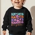 Knights Mascot Back To School Spirit Sports Men Women Groovy Graphic Toddler Sweatshirt Knights Mascot Back To School Spirit Sports Men Women Groovy Graphic Toddler Sweatshirt
