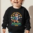 My Last First Day Senior 2026 Cat Back To School Graphic Toddler Sweatshirt