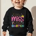 Little Miss Kindergarten First Day Back To School Girls Cute Graphic Toddler Sweatshirt Little Miss Kindergarten First Day Back To School Girls Cute Graphic Toddler Sweatshirt